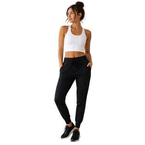 Lululemon Dance Studio Jogger Black Drawstring Athletic Pants Size 8 M
